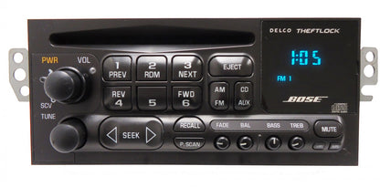 Chevrolet Chevy BOSE Radio CD Player Stereo AM FM OEM