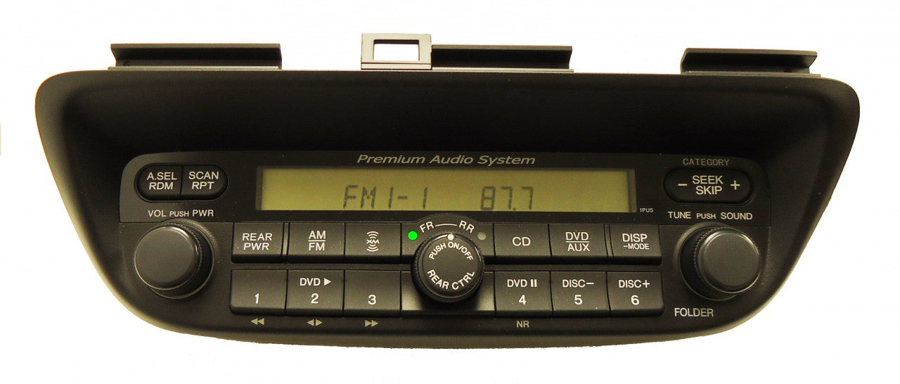 HONDA Odyssey XM DVD Navigation Radio 1PU5 2008 2009 2010