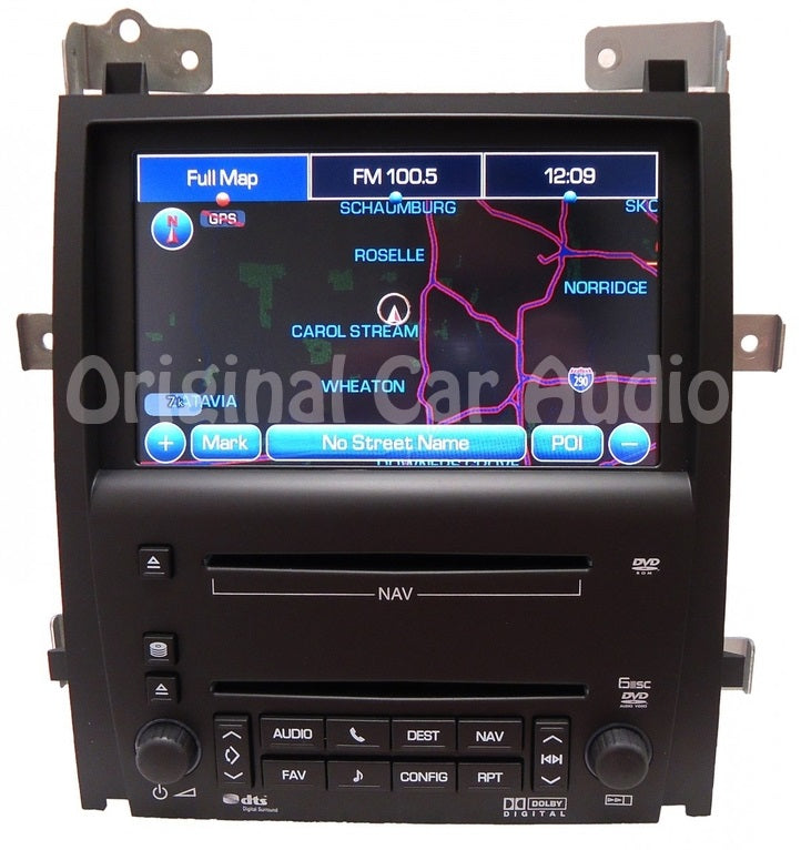 Unlocked Cadillac Supernav Navigation GPS 6 Disc Changer Radio