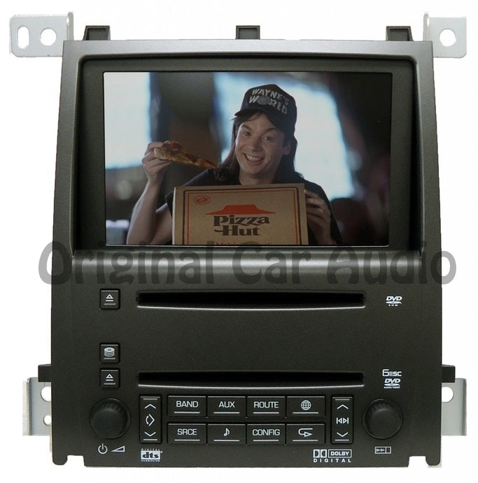 Cadillac DVD Nav 6 Disc CD Changer Player FM AM MP3