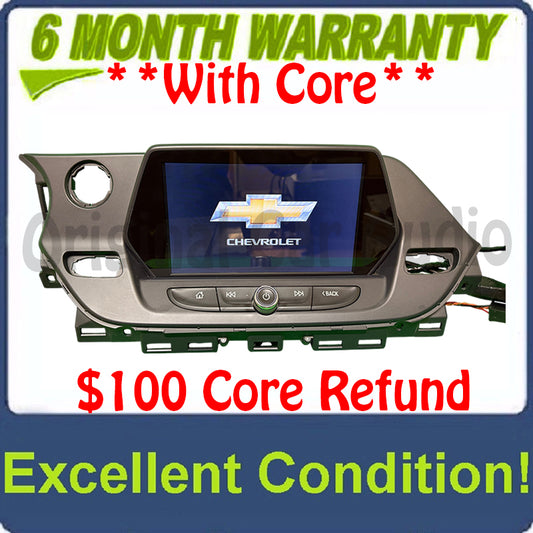 2020 - 2024 Chevrolet Chevy Blazer OEM Infotainment Radio Multi Media Touch Screen Control Display Monitor Panel ONLY