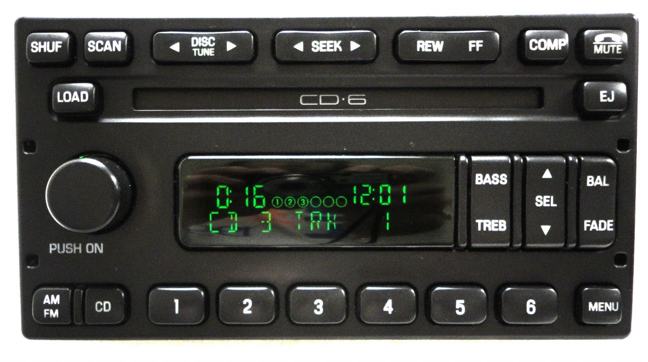 1998 - 2008 Ford Excursion OEM 6 Disc Changer Cd Player DVD Rear Entertainment Control