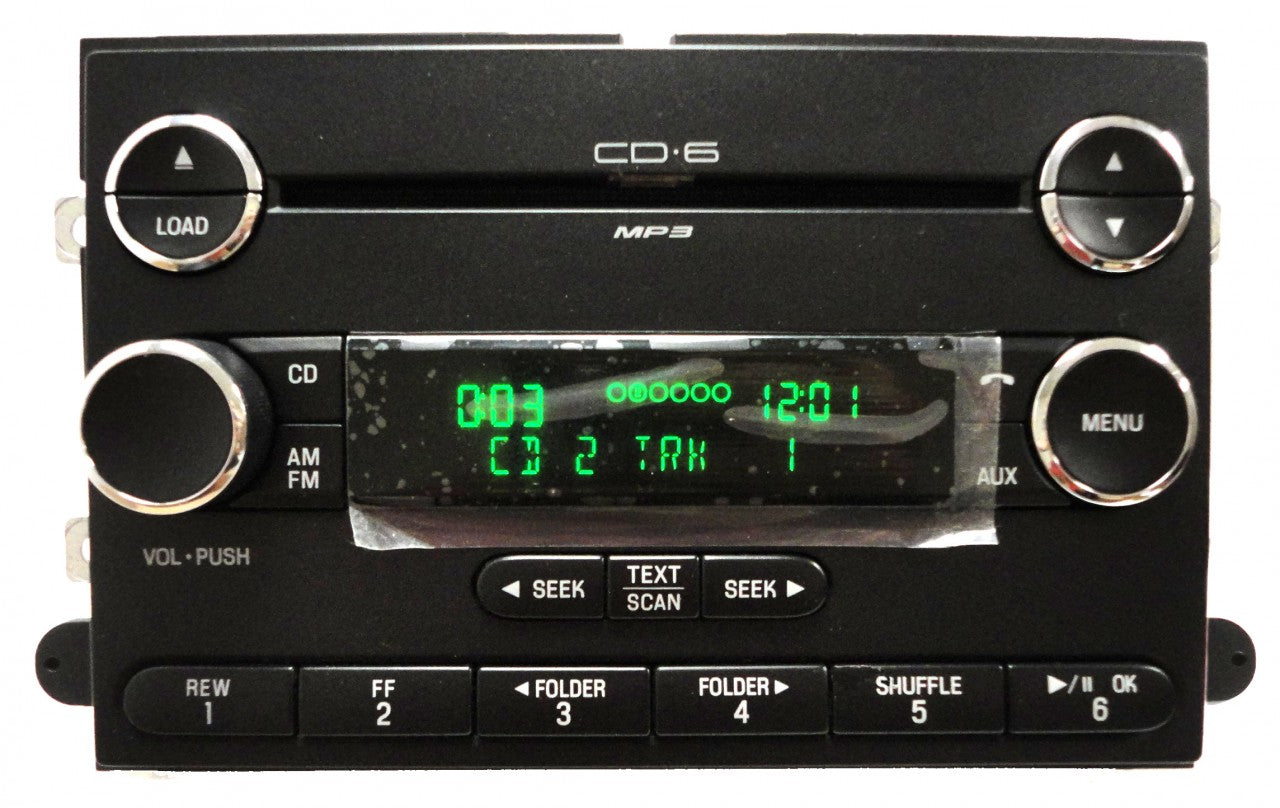 NEW 2006 - 2013 FORD F-150 F150 LINCOLN Mark LT Truck Radio Stereo 6 Disc Changer MP3 CD Player