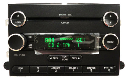 NEW 2006 - 2013 FORD F-150 F150 LINCOLN Mark LT Truck Radio Stereo 6 Disc Changer MP3 CD Player