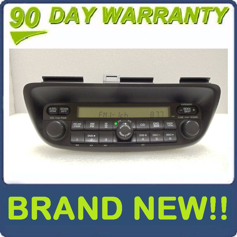 NEW Honda Odyssey XM Radio and CD/DVD Player 2008 2009 1BU4