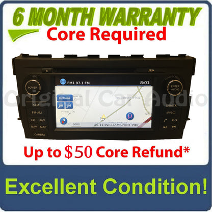 2016 - 2018 Nissan Altima OEM BOSE Navigation Nissan Connect MP3 CD Player MATTE BLACK