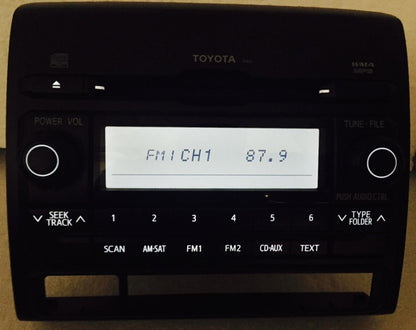 Toyota Tacoma Radio Aux Satellite MP3 WMA CD Player D1822