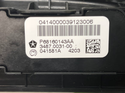 2015 - 2017 Chrysler 200 Bezel Dash Trim w/ Vents