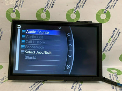 BLEMISHED INFINITI Q50 Q60 RADIO INFORMATION NAVIGATION DISPLAY SCREEN OEM UNIT