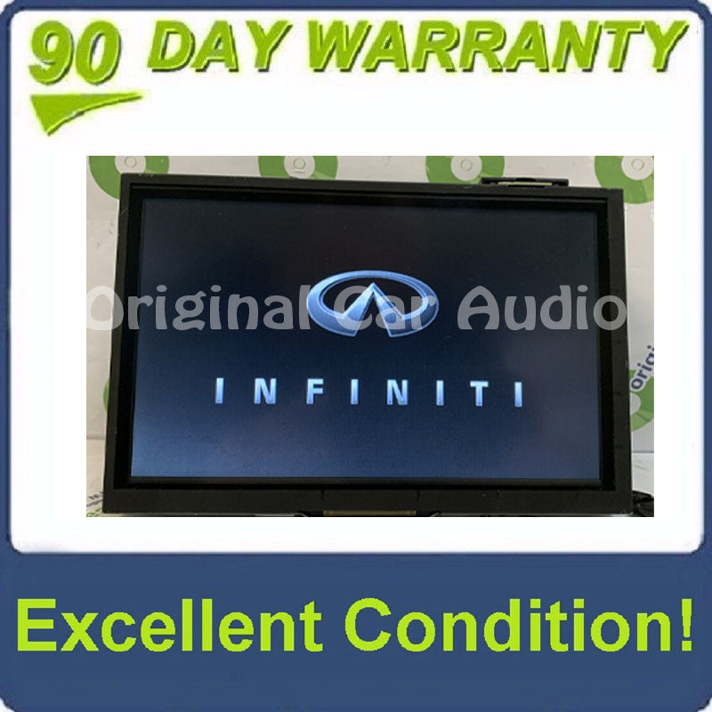 2014 - 2016  Infiniti Q50 OEM Navigation Radio Touch Screen Information Display