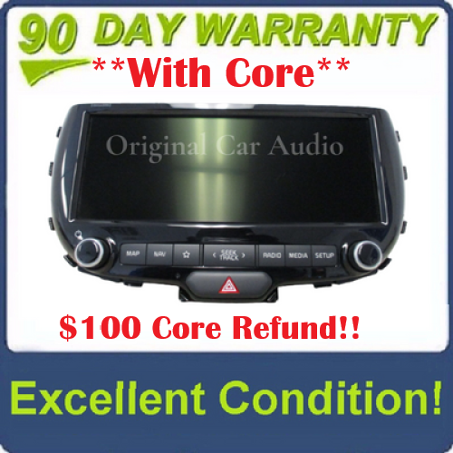2020 - 2021 Kia Soul Receiver Canada Market Gasoline Model 10.25 Screen Radio