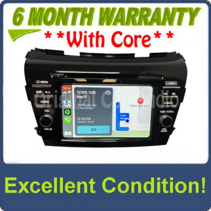 2015 - 2016 Nissan Murano OEM Navigation AM FM Radio CD Player Receiver