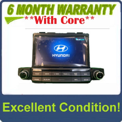 2016 - 2018 Hyundai Tucson OEM Infnity BlueLink Touch Screen Navigation GPS Radio Media Receiver