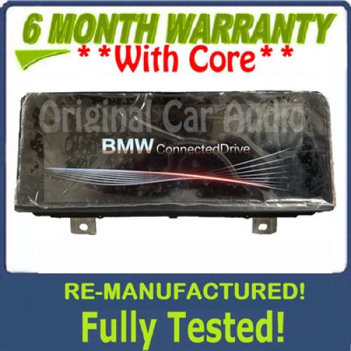 With Line Reman 2017-2021 BMW F20 F21 F22 F23 OEM NAVIGATION DISPLAY NBT EVO 8.8" SCREEN