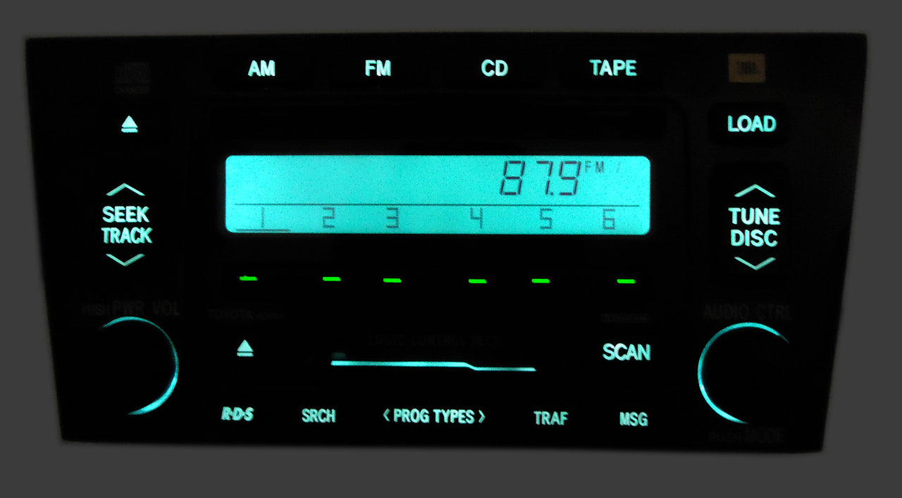 00 01 02 03 04 REPAIR FIX Toyota Avalon JBL Radio 6 Disc Changer CD Player Repair Service Fix JBL 2000 2001 2002 2003 2004