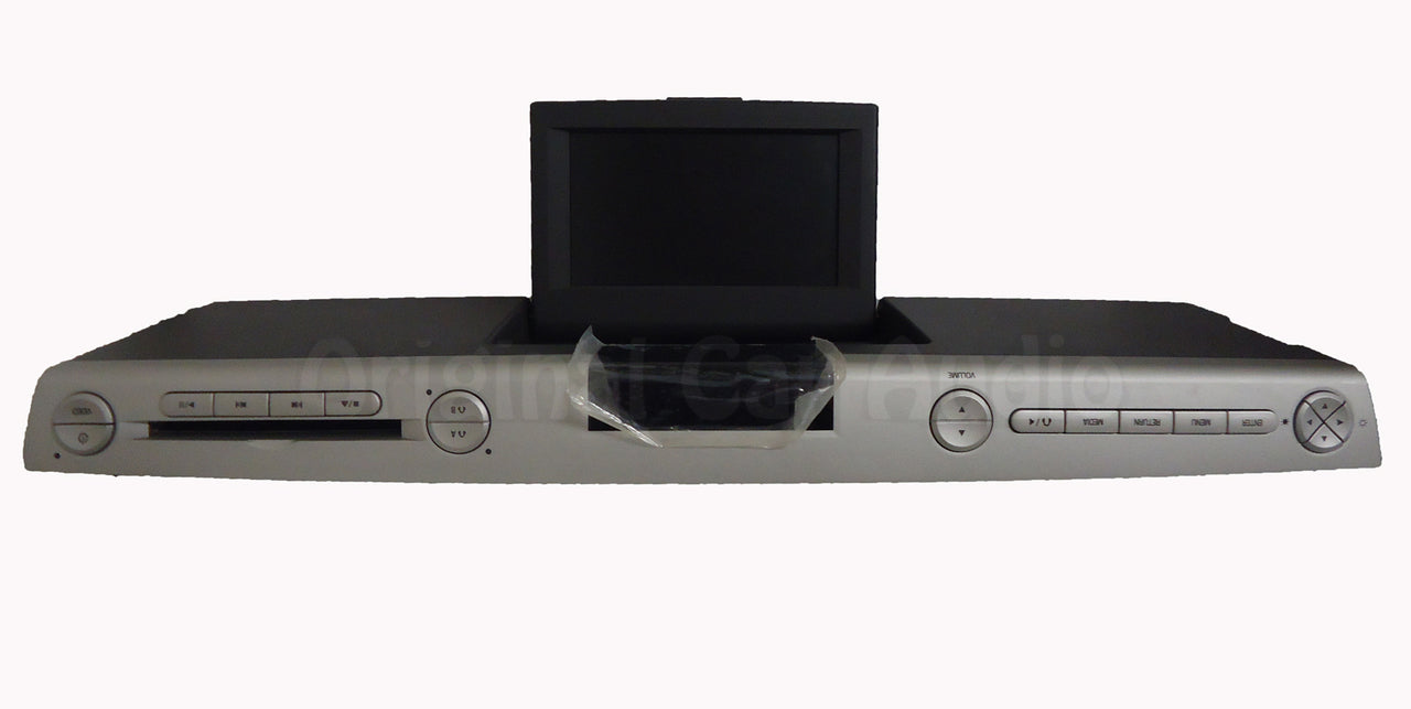 NEW 2007 - 2010 Lincoln Mark LT MKX Navigator OEM Overhead RSE Rear Seat DVD Player Display Assembly SILVER/BLACK
