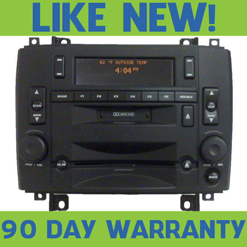 Cadillac Radio Receiver AM FM Tape Cassette Deck CD Player