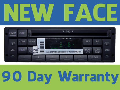 Ford Mercury Sable Taurus Windstar Mustang Thunderbird Cougar Radio CD NEW FACE 1993 1994 1995 1996 1997 1998 1999 2000