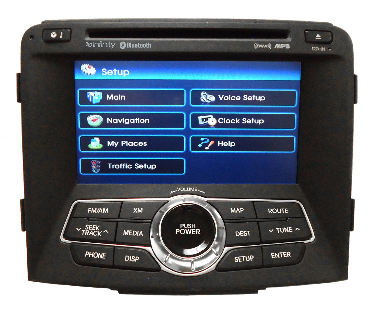 2011 - 2012 HYUNDAI Sonata OEM Navigation GPS 7 Speaker INFINITY Premium Sound Satellite XM Radio CD Player