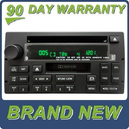 New Ford Mercury Radio Stereo Tape CD Player SAT OEM