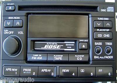 Nissan Maxima Infiniti I30 QX4 G20 BOSE Radio And CD Player 1995-2002