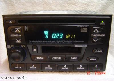 95 - 04 Nissan Xterra Frontier Radio Tape and CD player