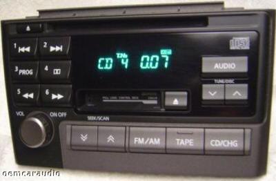Nissan Maxima Radio Tape CD Player PN2280D NON-BOSE 2000-2003