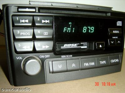 2000 2001 2002 2003 NISSAN MAXIMA BOSE Radio CD Player CNB98