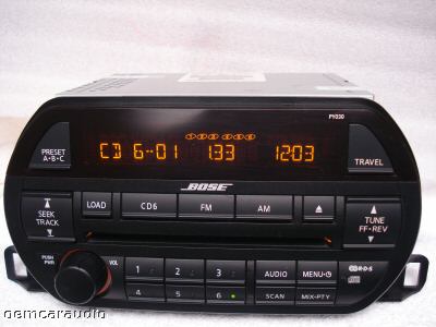 Remanufactured NEW MECH Nissan Altima BOSE Radio 6 Disc CD Changer 28185-8J200 2002-2004