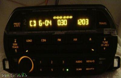 Remanufactured NEW MECH Nissan Altima BOSE Radio 6 Disc CD Changer 28185-8J200 2002-2004