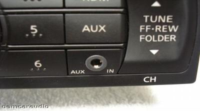 2007 2008 2009 Nissan Versa OEM Radio 6 Disc CD Changer AUX MP3 RDS