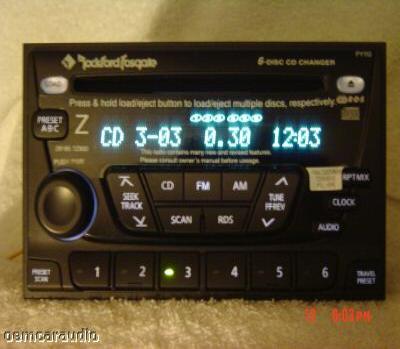 2000 - 2004 Nissan Xterra/Frontier OEM Radio CD Player Receiver