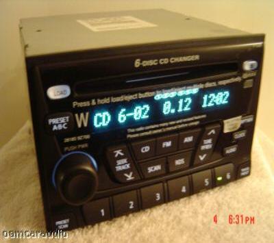 REPAIR ONLY 1999 - 2004 NISSAN Xterra Frontier Altima OEM Radio 6 CD Disc Changer PY218