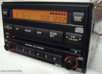 05 - 07 Nissan Xterra, Frontier, Pathfinder Original CD & Radio Player