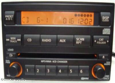 05 - 07 Nissan Xterra, Frontier, Pathfinder Original CD & Radio Player
