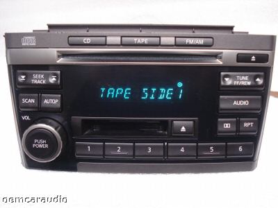 Nissan Maxima Radio Tape CD Player PN-2431D CR120 2000 01 02 2003