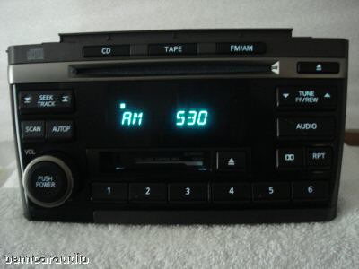 Nissan Maxima Radio Tape CD Player PN-2431D CR120 2000 01 02 2003