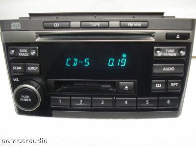 Nissan Maxima Radio Tape CD Player PN-2431D CR120 2000 01 02 2003