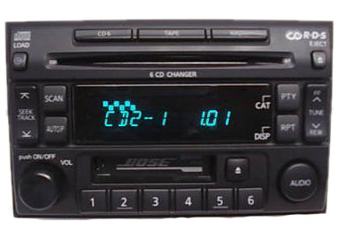 NISSAN Pathfinder SE LE Maxima BOSE Radio 6 Disc Changer Tape Cassette CD Player PN-2439N 1995 1996 1997 1998 1999 2000 2001 2002 2003 2004
