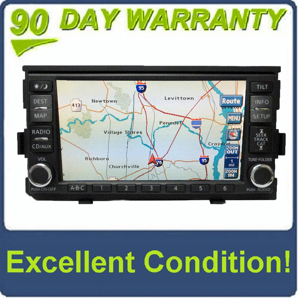 2007 2008 NISSAN Altima OEM Navigation GPS System BOSE Radio Stereo LCD Display Screen Monitor