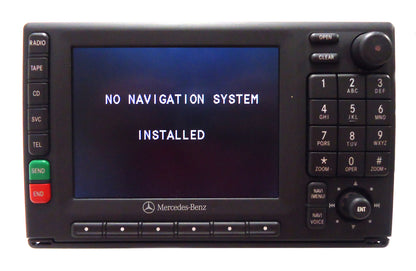 00 01 02 03 04 05 MERCEDES-BENZ Navigation-READY 7-PIN Radio Tape Cassette Player LCD Display Screen Monitor OEM RA4110 ML320 ML350 ML430 ML500 ML55 2000 2001 2002 2003 2004 2005