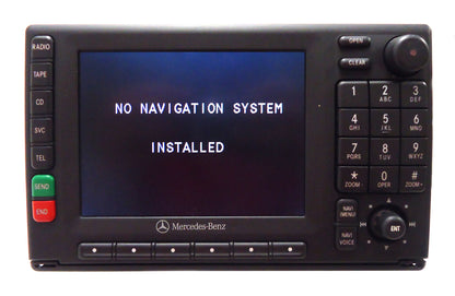 00 01 02 03 04 05 MERCEDES-BENZ Navigation-READY 10-PIN Radio Tape Cassette Player LCD Display Screen Monitor OEM RA4910 ML320 ML350 ML430 ML500 ML55