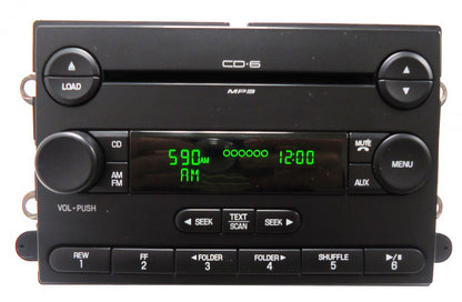 07 2007 Ford F150 F-150 Pickup AM/FM 6 Disc Changer MP3 CD Player 7L3T-18C815-LA