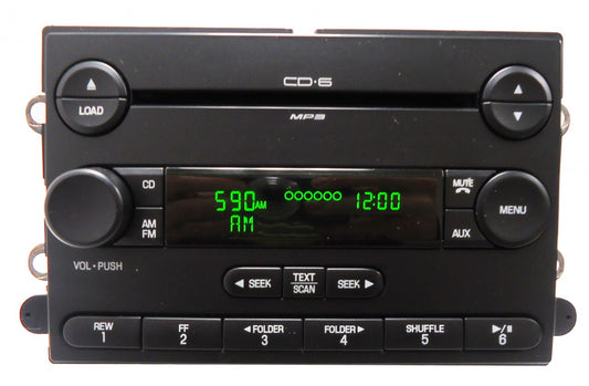 07 2007 Ford F150 F-150 Pickup AM/FM 6 Disc Changer MP3 CD Player 7L3T-18C815-LA