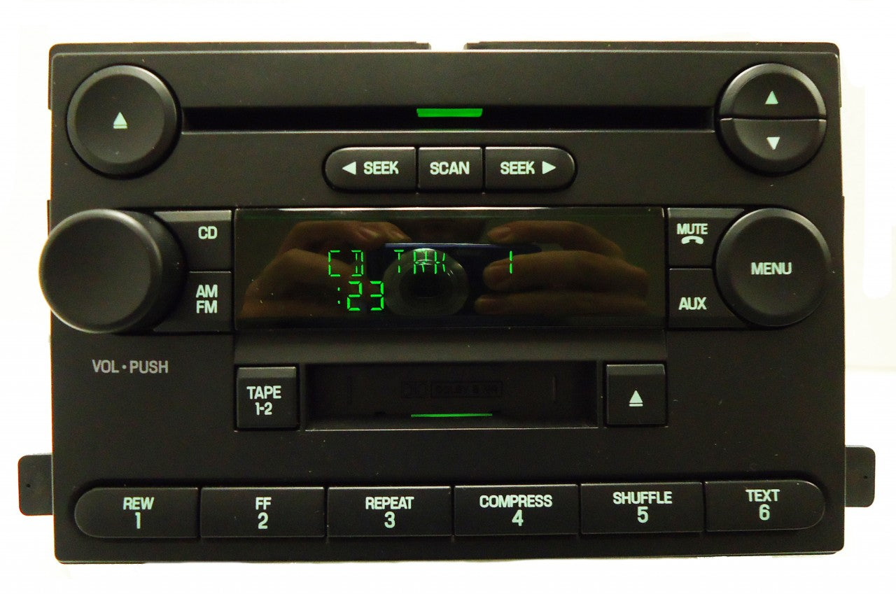 FORD Focus Freestar F250 F350 MERCURY Monterey Radio CD Cassette Tape Player 2005 2006 2007