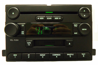 FORD Focus Freestar F250 F350 MERCURY Monterey Radio CD Cassette Tape Player 2005 2006 2007