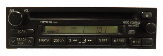 Toyota Camry Sienna Avalon Radio/CD Player 11802 86120-08040