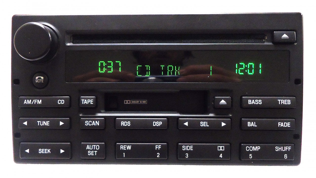 2003 03 2004 04 MERCURY Marauder RDS Radio CD Player 3W3T-18C868-AA
