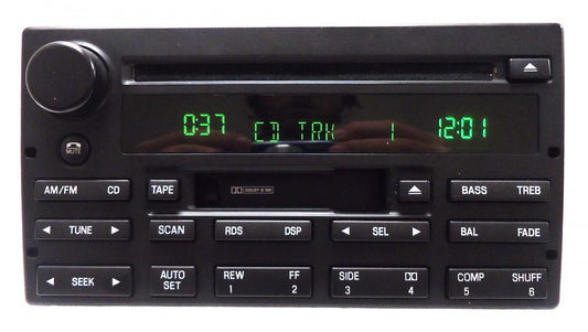 2003 03 2004 04 MERCURY Marauder RDS Radio CD Player 3W3T-18C868-AA
