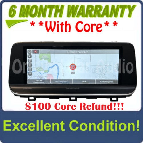 2020 - 2022 Kia Telluride OEM Harman Kardon Premium Sound Navigation 10.25" Multi Media Apple Car Play Android Auto Touch Screen SAT HD Radio Receiver